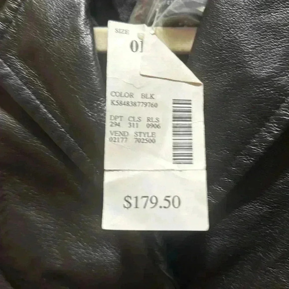 Leather jacket. Size 0 - Picture 8 of 8